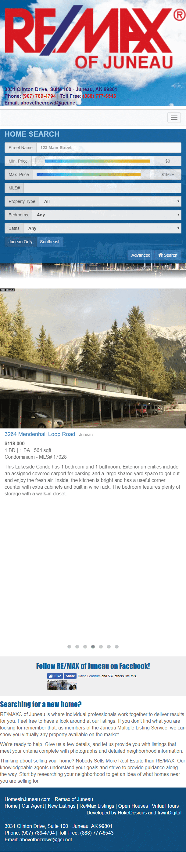 Bright, spacious condo in Juneau near mountains and amenities. Features 1 bed, 1 bath, walk-in closet, and storage. Perfect for quiet living.