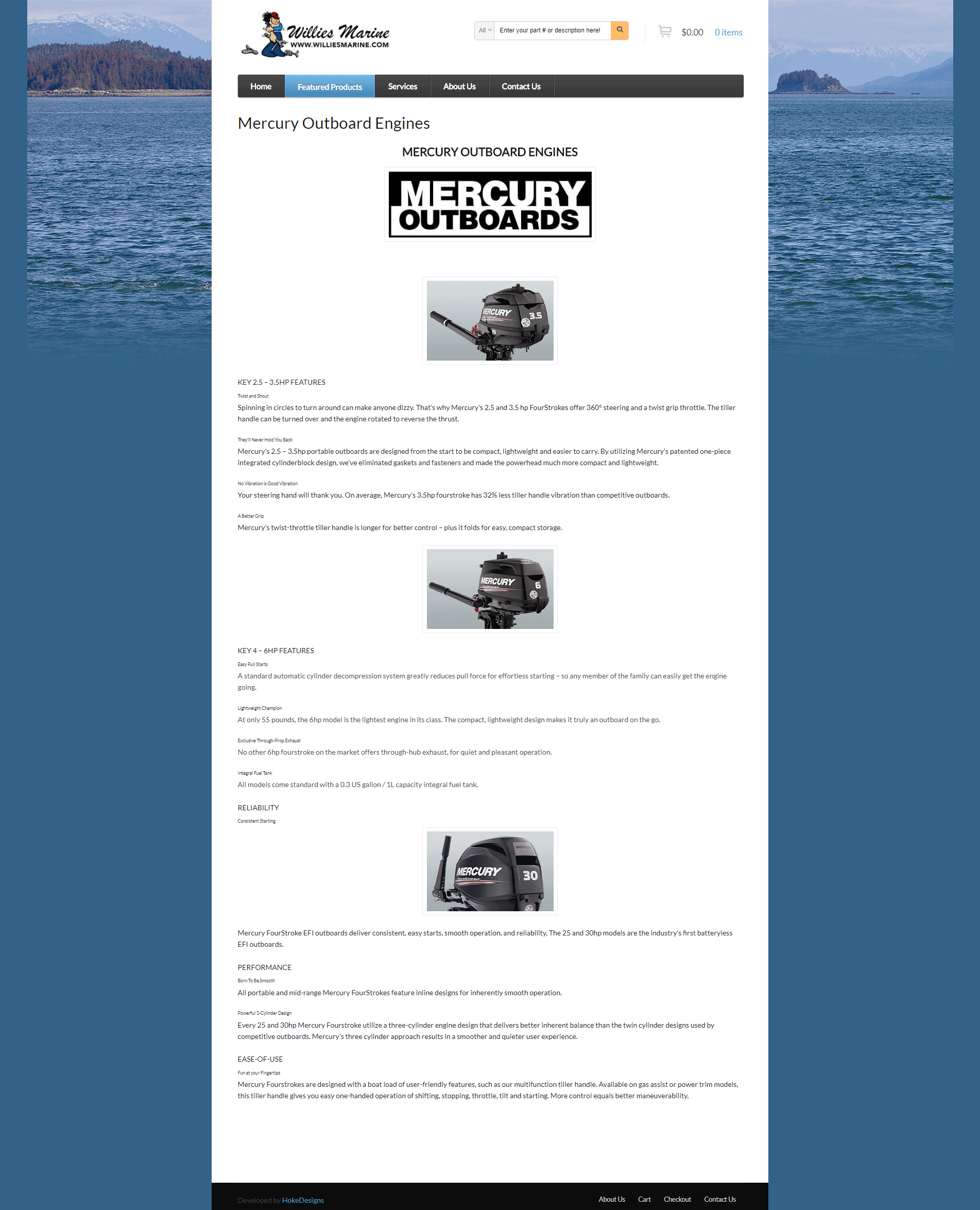 Reliable Mercury Outboard Motors for Boats.
