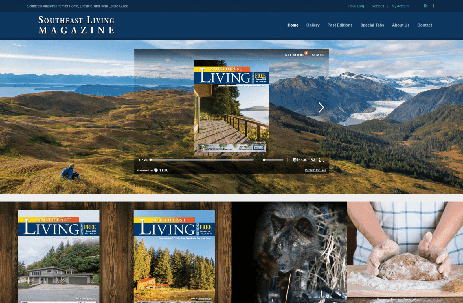 Southeast Living Magazine website