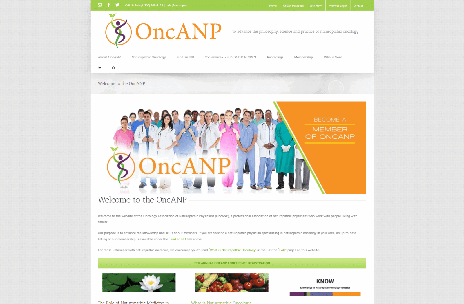 OncANP website
