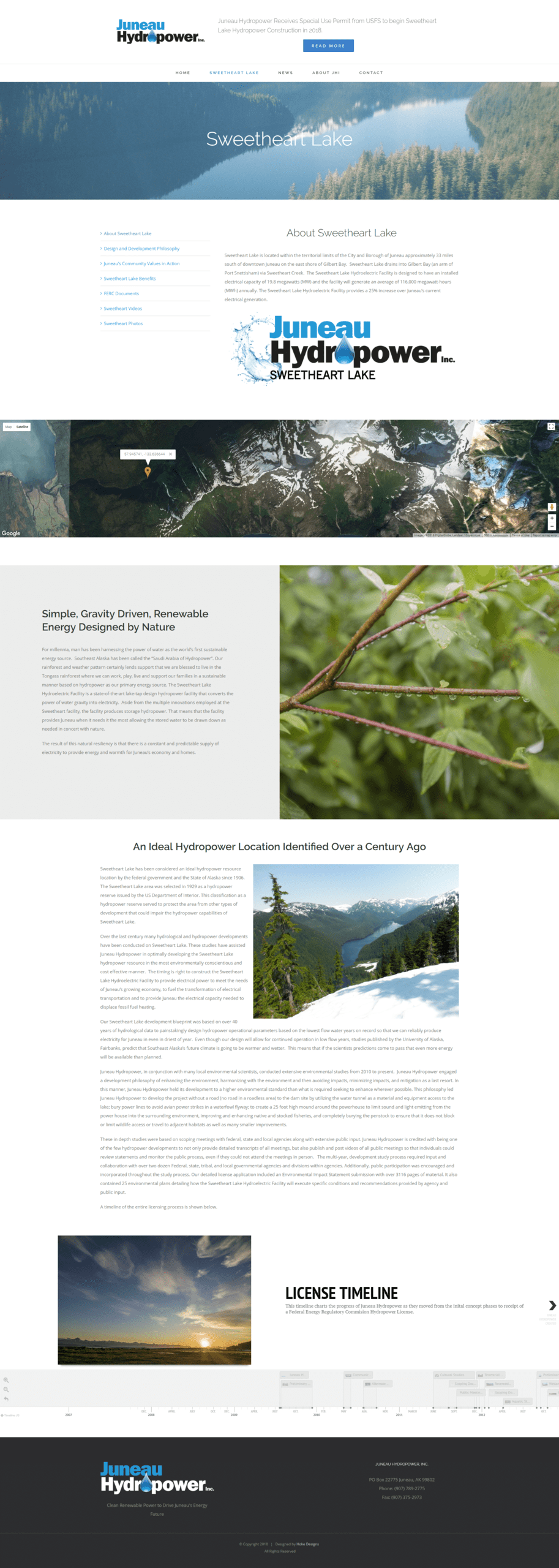 Sustainable hydropower in Juneau, Alaska for renewable energy and eco-friendly power solutions.