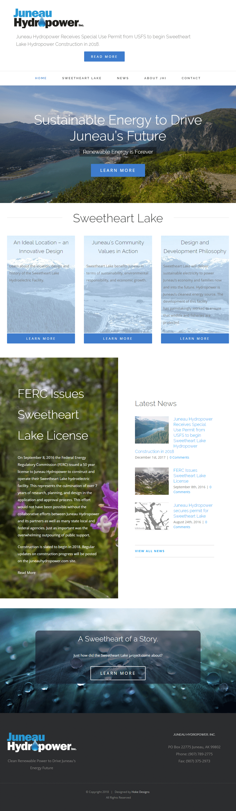 Renewable energy solutions for Juneau.