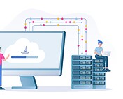 Managed hosting services for reliable website performance.