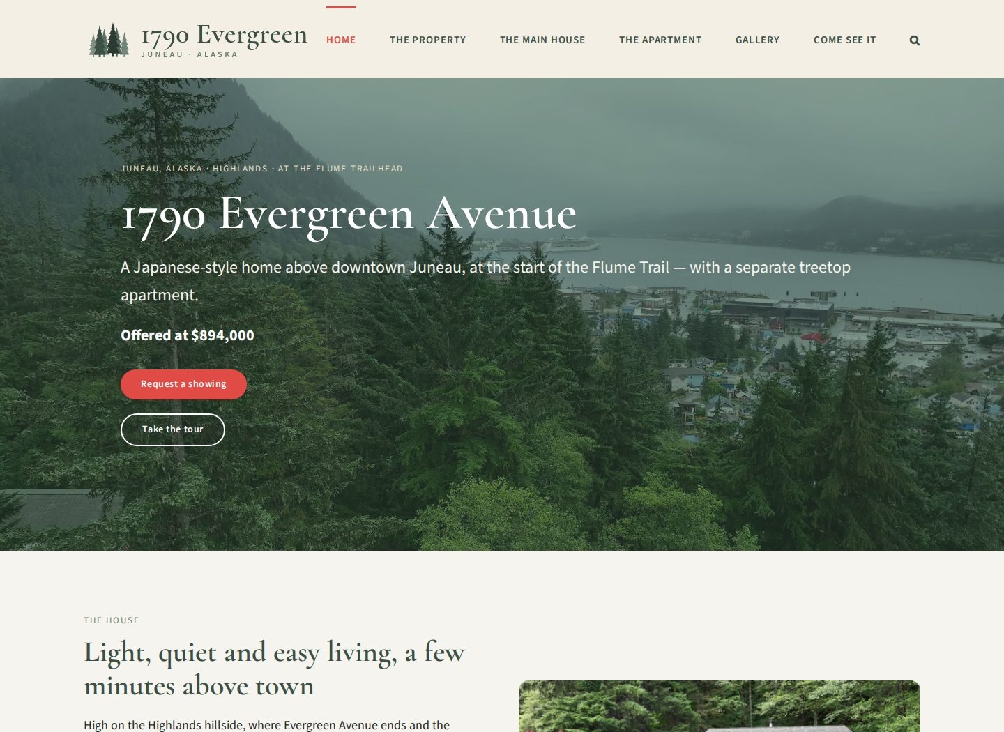 1790 Evergreen Avenue website