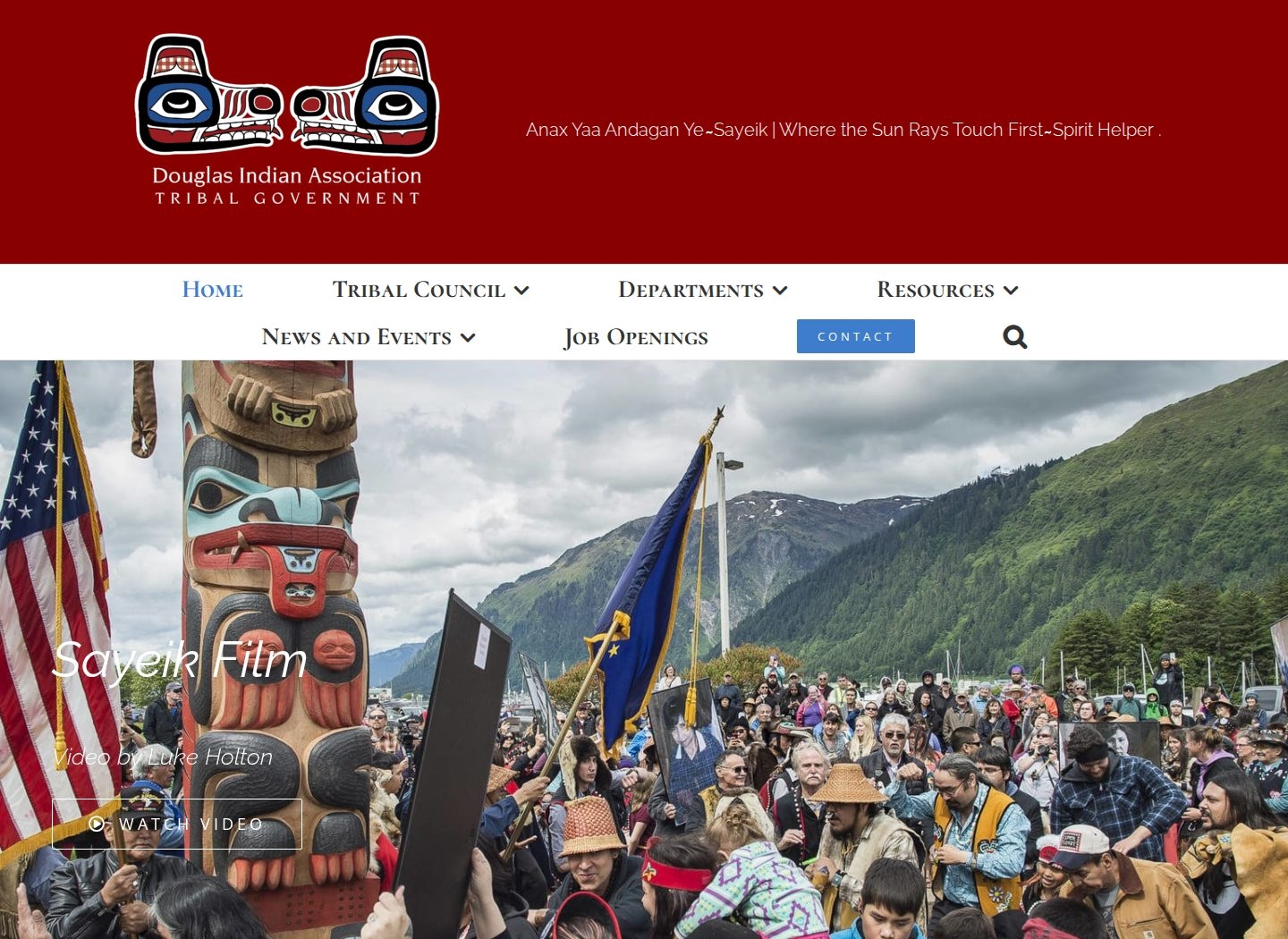 Douglas Indian Association website